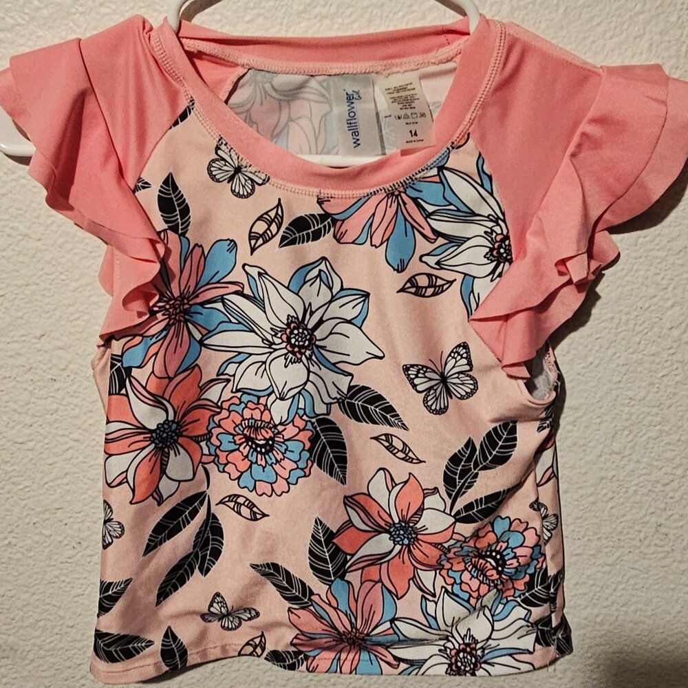 Wallflower Girl SwimTop
